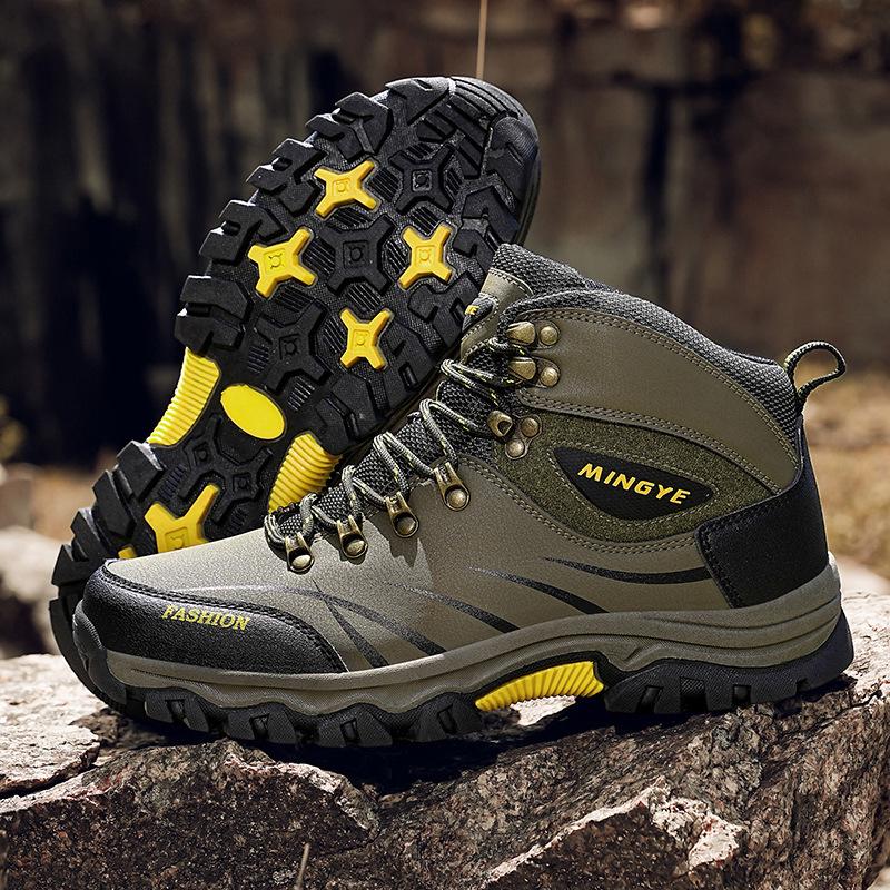 Supply Plus Size Men's High Top Hiking Shoes Off-Road Running Shoes Climbing Shoes Outdoor Hiking Shoes