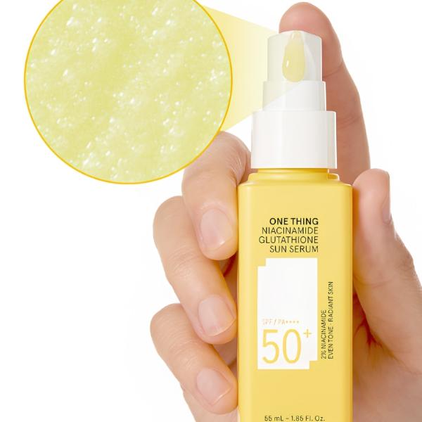 ONE THING Niacinamide Glutathione Sun Serum 55ml
