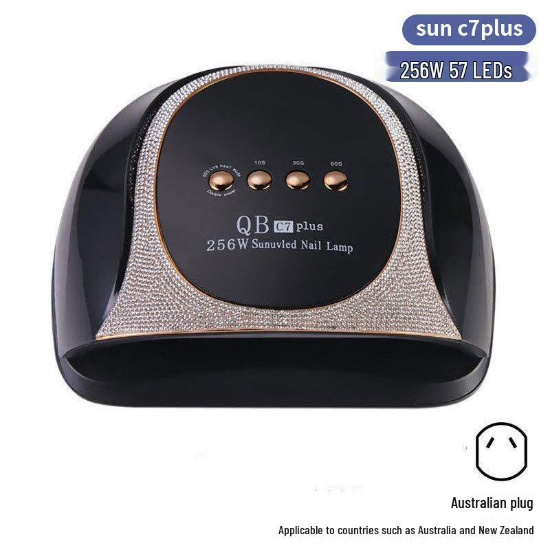 256W High Power UV/LED Dual Light Nail Curing Lamp