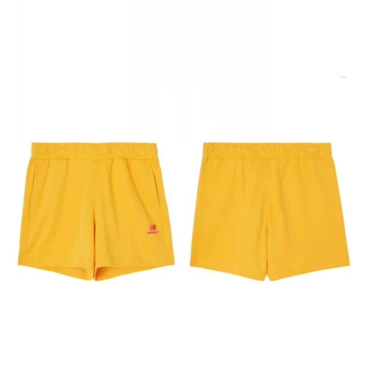 New Balance Women's Spring and Summer Candy-Colored Elastic Waist Casual Shorts Women's Nva23022-Yl