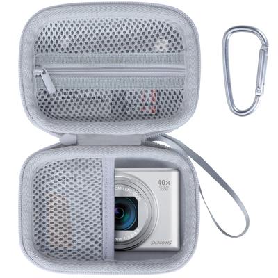 Lebakort Storage Case Compatible with Canon PowerShot SX740HS SX620HS SX720HS SX730HS G7 X G9 X Digital Cameras / / / / / (Gray Case)