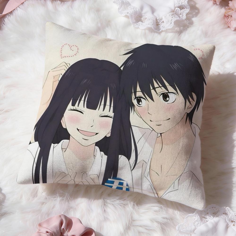 Kimi Ni T-Todoke Anime Cushion Cover Premium Comfort Reversible Pillow Cove -Two In One Design for Any Room & Car Interior