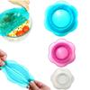 1/3Pcs Food Grade Microwave Food Cover Silicone Reusable Elastic Bowl Covers Refrigerator Accessories Durable