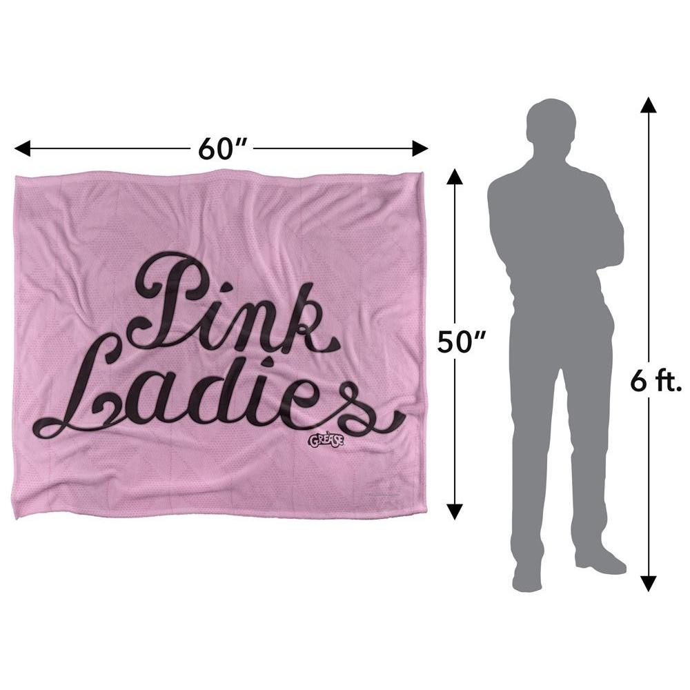 Grease Pink Ladies Silky Supersoft Blanket