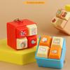 Relaxing Cartoon  Keychain Diy Keyboard Keys Button Music Keychain Keycap Relief Stress Clicker Toy