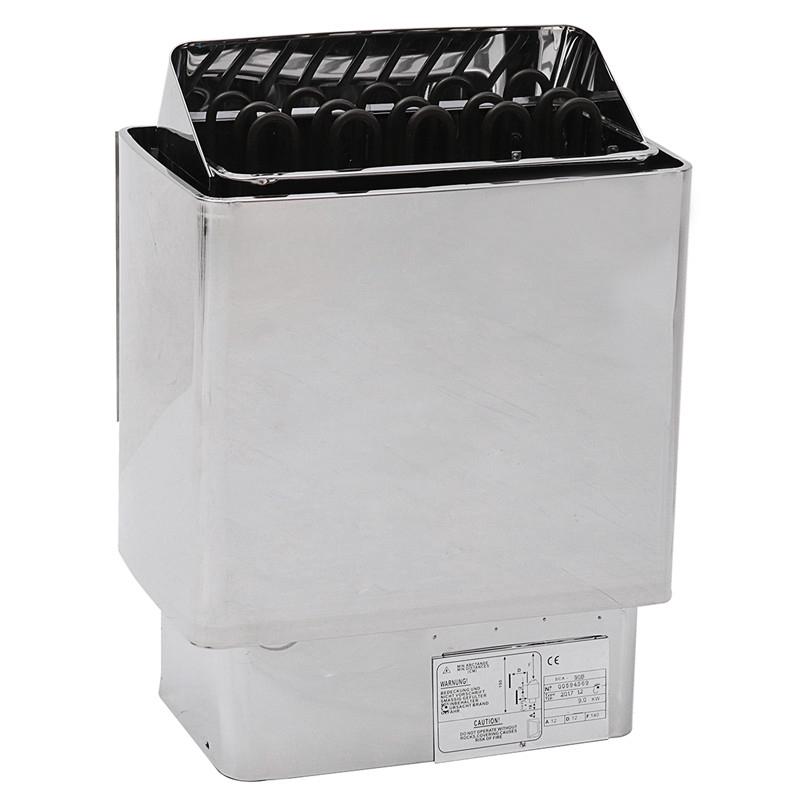 220V Electric Sauna Heater Wet Dry Sauna Heater Stainless Steel Stove For Home Hotel Bath Shower SPA 9000W