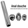 Aluminum Alloy Triple-Head Enema Cleaner for Anal and Vaginal Use