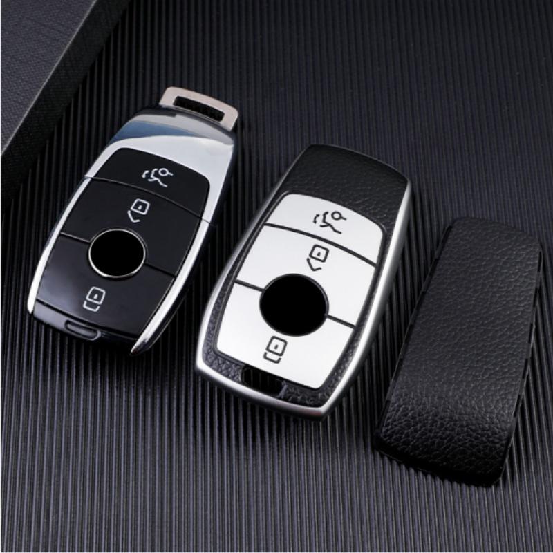 Neue TPU Autoschlüsselhülle Abdeckung Schale Schlüsselanhänger Für Mercedes Benz A C E S G Klasse GLC CLE CLA GLB GLS W177 W205 W213 W222 X167 AMG Schlüsselanhänger