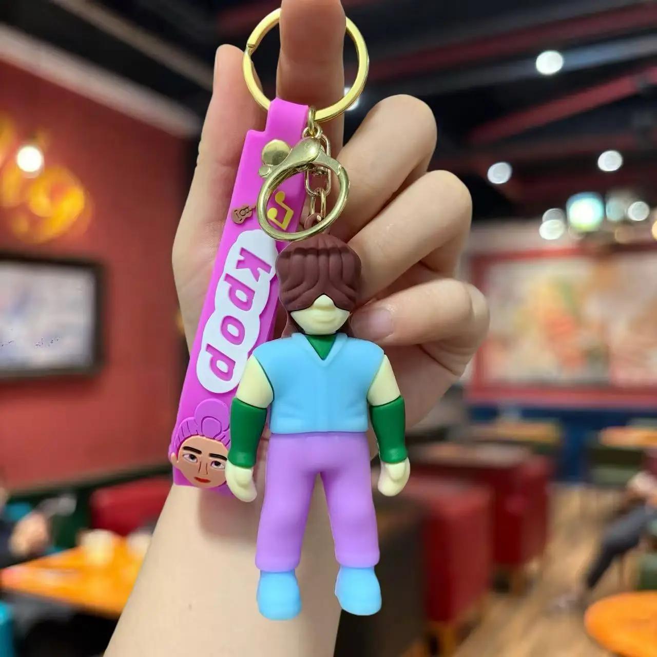 

новий KPop Мисливець на демонів Периферійний Віджет Румі Міра Зої ПВХ Брелок Прикраса для рюкзака Віджет Аксесуари Іграшки