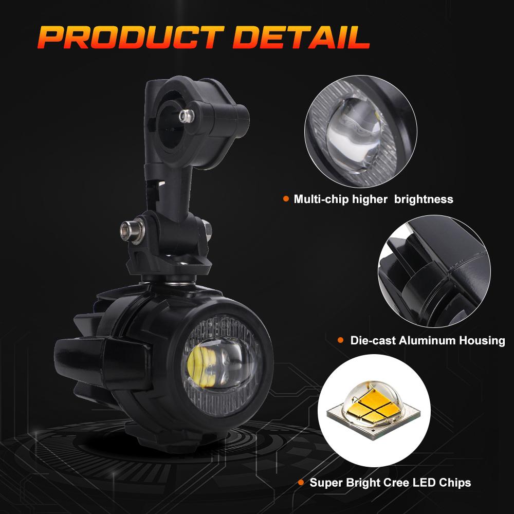 Brightest Led Headlight BMW F650GS F700GS F800GS F 800GS Adventure Explorers Headlamp Fog Lights High Low DRL For Motorcycle