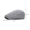 Forward Cap Men's Thin Breathable Beret Retro British Newsboy Cap