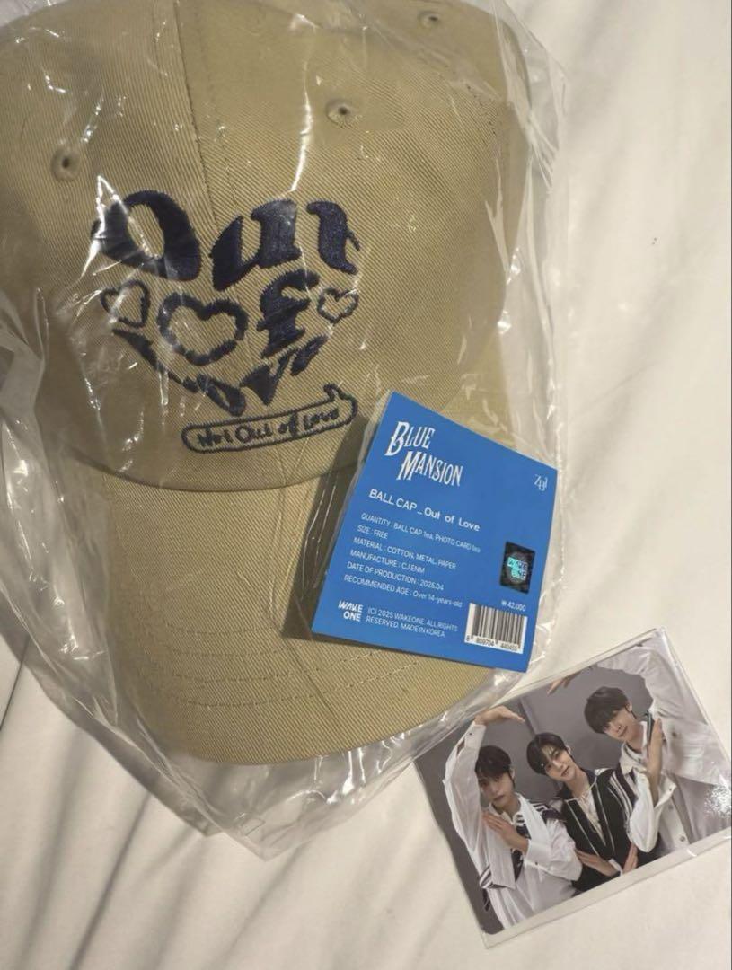

[USED] zb1 Korean pen contest cap with trading card