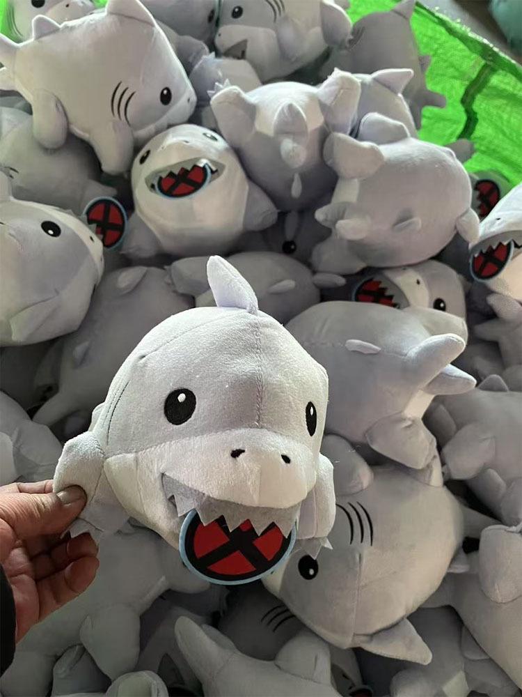 Jeff the Land Shark Plush Doll - Anime Style