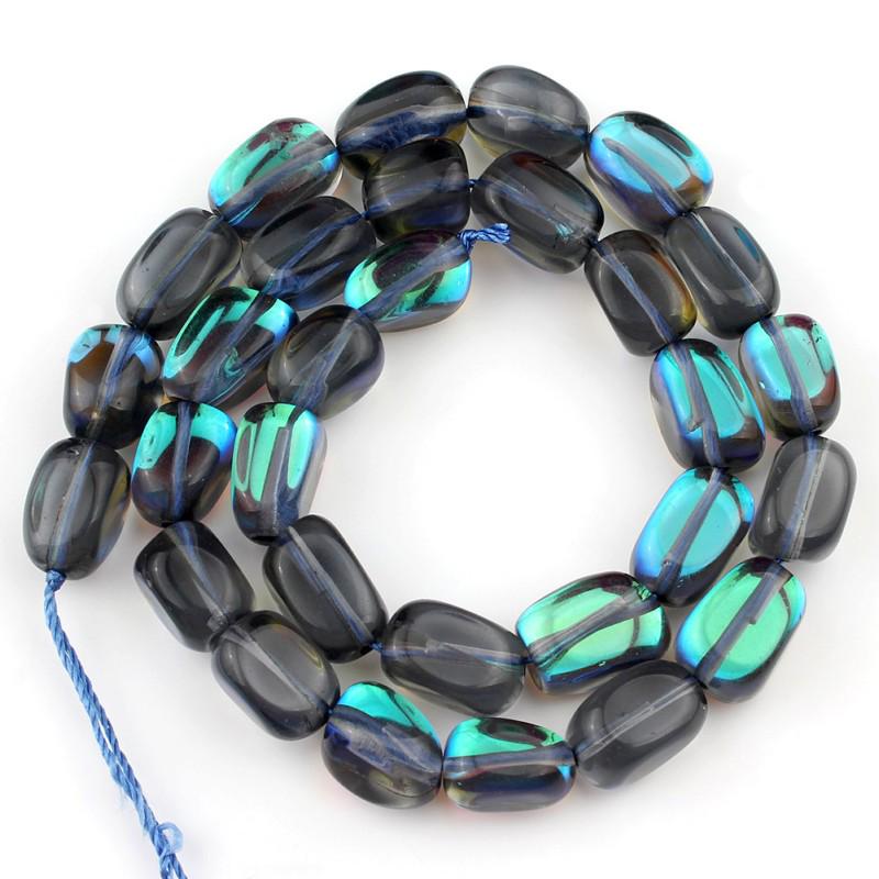 

Натуральные матовые хрустальные бусины овальной формы 10 мм, свободные разделительные бусины для изготовления ювелирных изделий синий