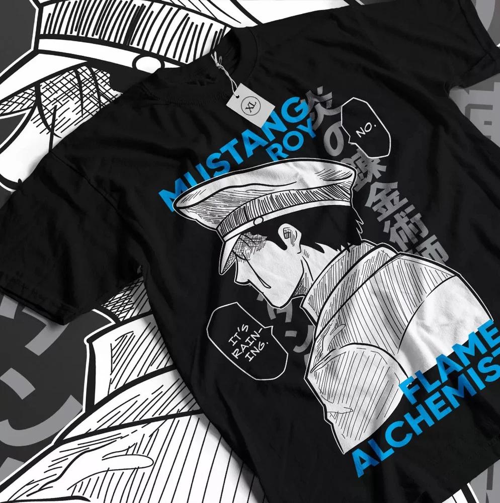 Fullmetal Alchemist TShirt Roy Mustang Lust FMA Anime Girl Gifts Shirt All Size S