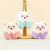 Adorable Cartoon Bear Plush Keychain Soft Pp Cotton Animal Toy Bag Accessory