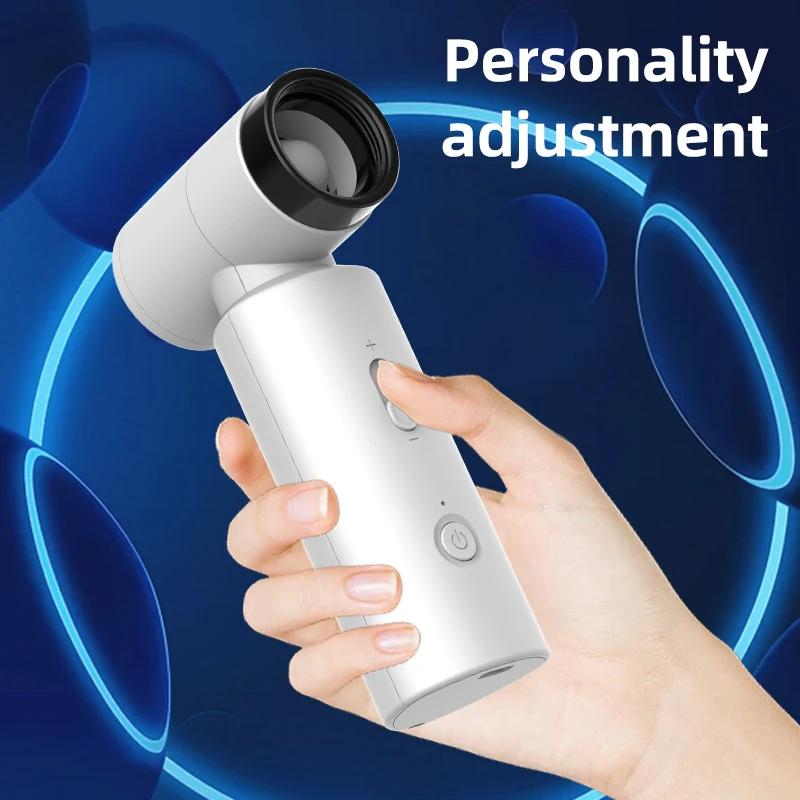 USB High-speed Portable Handheld Fan Long Endurance Travel Fan, Adjustable Hair Dryer Turbocharged Mini High-speed Cooling Fan