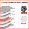 Winter Electric Foot Heating Pad USB Charging Soft Plush Washable Foot Warmer Heater Improve Sleeping Household Foot Warming Mat