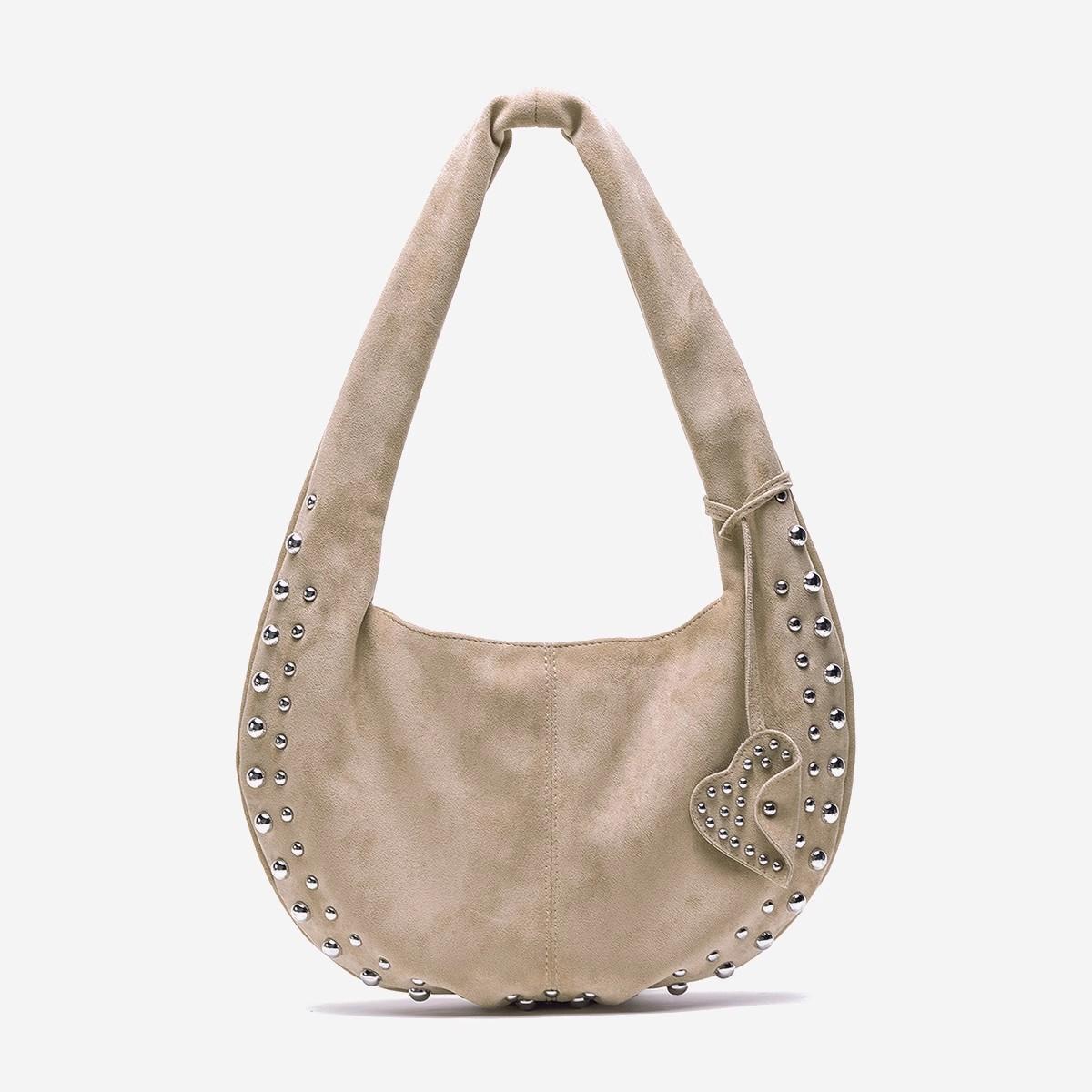 

Half Moon Faux Suede Armpit Bags For Women Luxury Designer Bags And Purses Premium Durable Quality Useful Practical