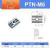 Aluminiumprofil-Verbindungsblock L-Block M4/M5 Einzel-/Doppelbohrungs-Mutter für Roboterarm-Zubehör (PEP2525, 1818)