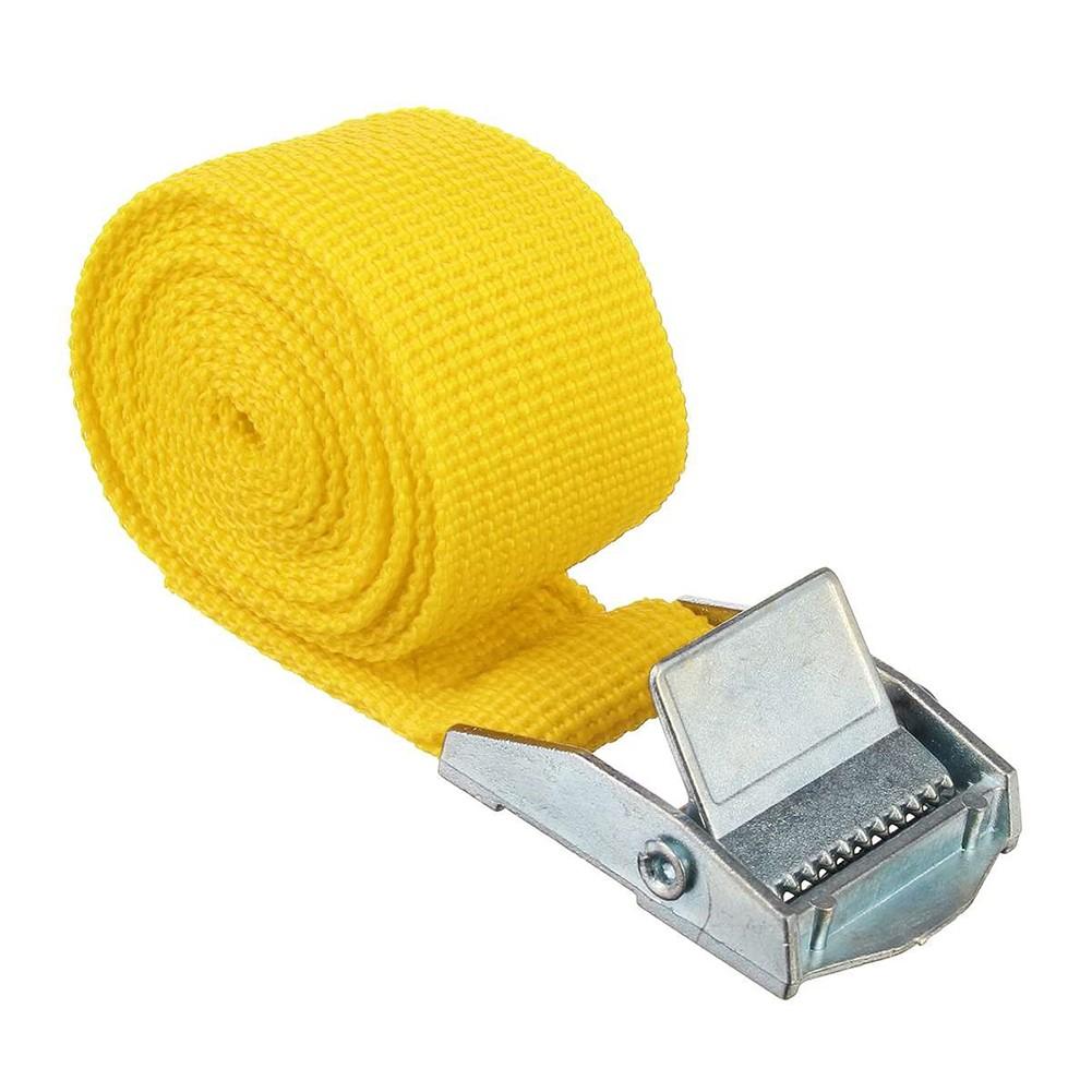 25mmx1M Zurrgurt mit Zinklegierung Nylon-Schnalle 250 LBS Schnellverschluss für Ladungssicherung Gepäcktasche Verstellbare Länge 7 Farben