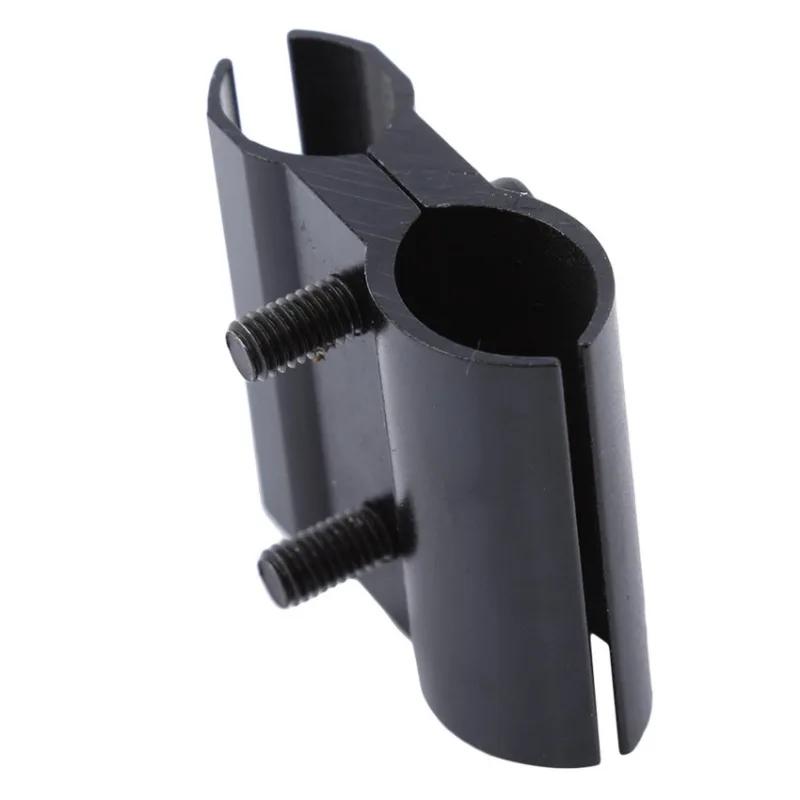 Black Fixed Tube Clamp Bracket for Telescope Flashlight-Universal Clamp Mount for Optical Instruments