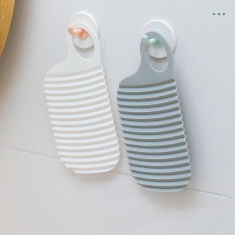 3Pcs Hand-held Mini Washboard Portable Plastic Laundry Board Travel Hand Double Sided Washboard for Home Travel Outdoor