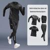 WEZHO Men's Athletic 4-Piece Training Suit