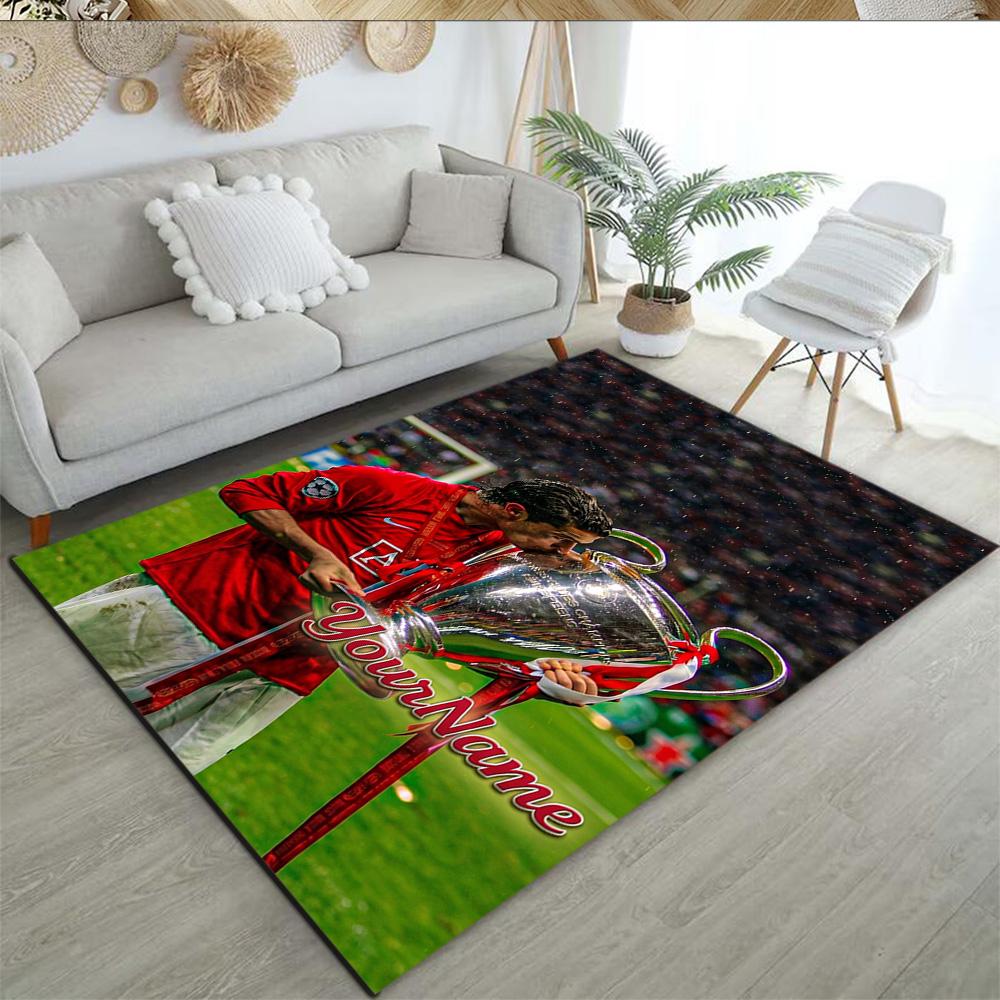 Manchester Personalized Name Carpet Perfect for Study room Dining Room Decorate room Game Room Anti-slip Rug Office home decor