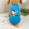 1PC Toy Hello Kitty Printed Pet Vest, Soft and Breathable Round Neck Pet Vest