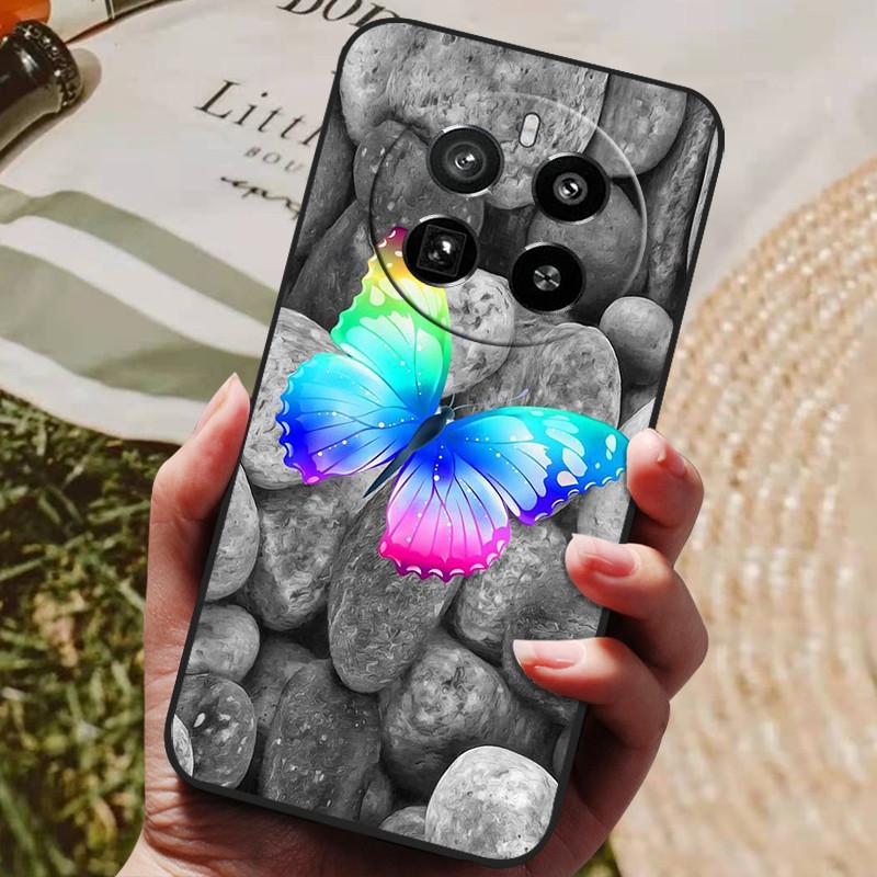 Für Realme 12 Pro Plus Hülle Luxus Handy Silikon Rückseite für Realme 12 Plus Hüllen Realme12 pro+ plus Schutzhülle Capas