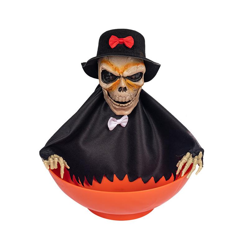 Halloween Ghost Haunted House Decor With Motionsensing Light And Sound For Spooky Party Theme