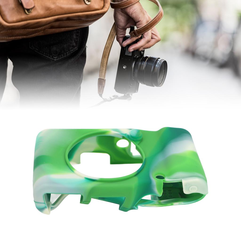 Silicone Camera Protective Case Soft Textured Surfaces Detachable Camera Silicone Cover Case for Fuji XM1