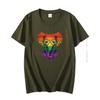 Baby Elephant Glasses Gay Funny Graphic T Shirt For Unisex Oversize Cotton Short Sleeve Tshirts Summer Streetwear Unisexs Clothes