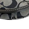 COACH 6842 Crossbody, one belt Signature canvas Shoulder Bag black canvas Used