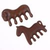 Sandalwood Horse Meridian Massage Comb Hair Comb Scalp Relax Acupoint Massager Portable Wooden Handle Comb Anti-Static Styling