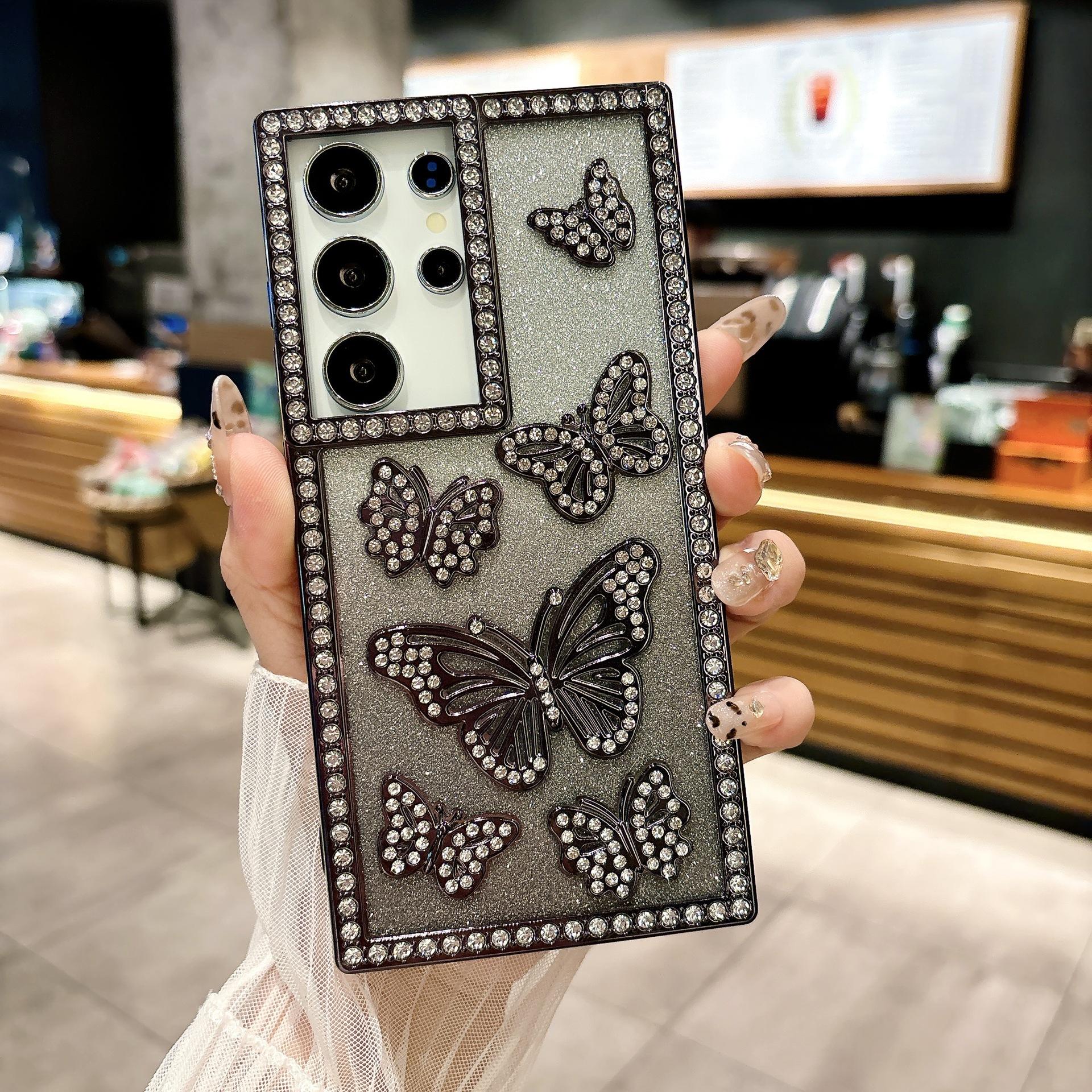 

Подходит для чехла для мобильного телефона Samsung S25 Ultra A56S24plus Гальванизированный A36 Модный защитный чехол SAM-A13 4G