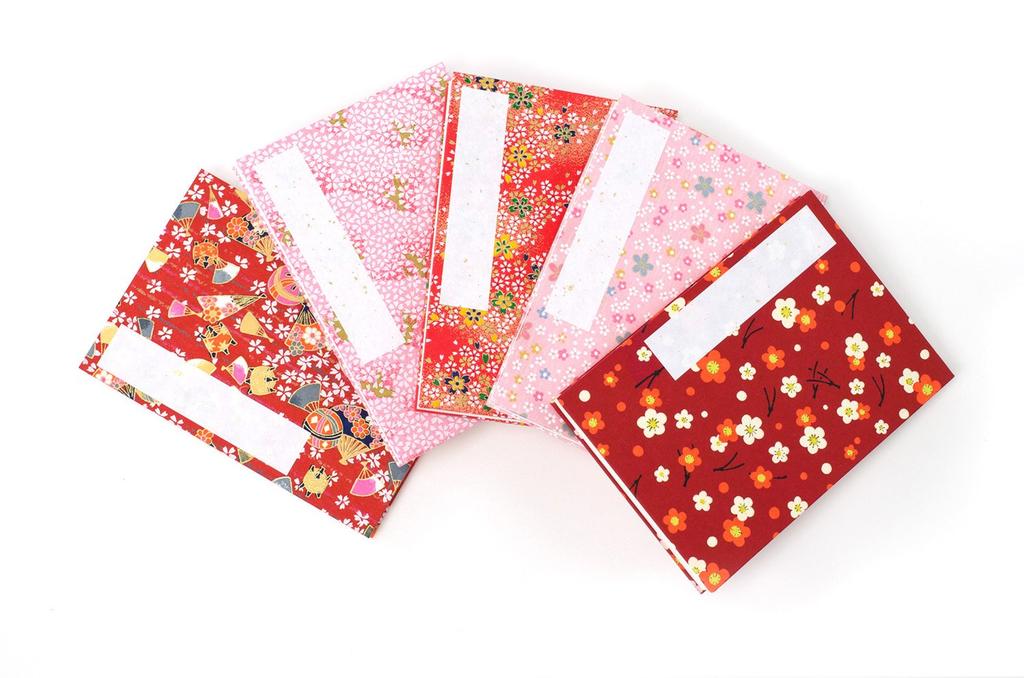 Made in Japan by a stamp book and goshuin stamp book with a graceful plum design Shunkoen, (SKW-1200-05)
