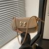 Beautiful Trend Casual Versatile New Simple Bow Small Square Bag Shoulder Messenger Bag Commuter Bag