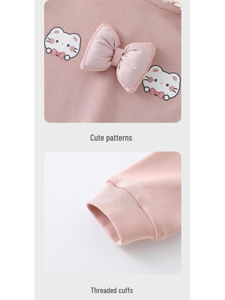 DUUDUU 2026 New Spring Long Sleeve Baby Girl Romper Jumpsuit