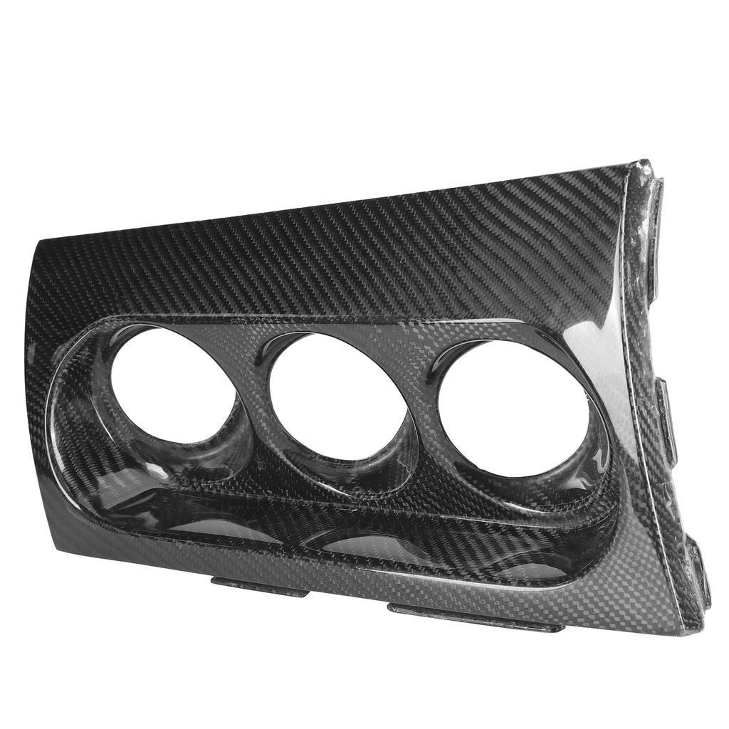 Carbon Fiber Dashboard Gauge Abdeckung Panel Trim Decor Fit für Mitsubishi Lancer Evolution X