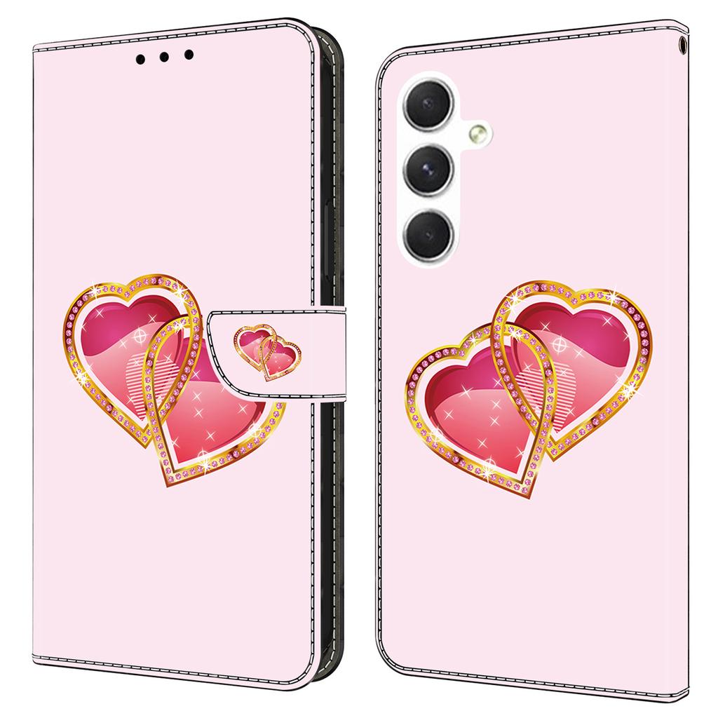 For Samsung Galaxy A16 5G/A16 4G Case Pattern Printed Protective Leather Flip Phone Case