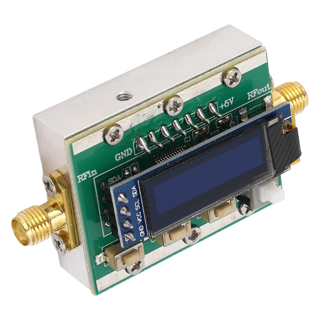 RF Programmable Attenuator 1‑3800MHz Digital Module 0‑31dB Adjustable 1dB Step Back CNC Shell PC Controllable 5V