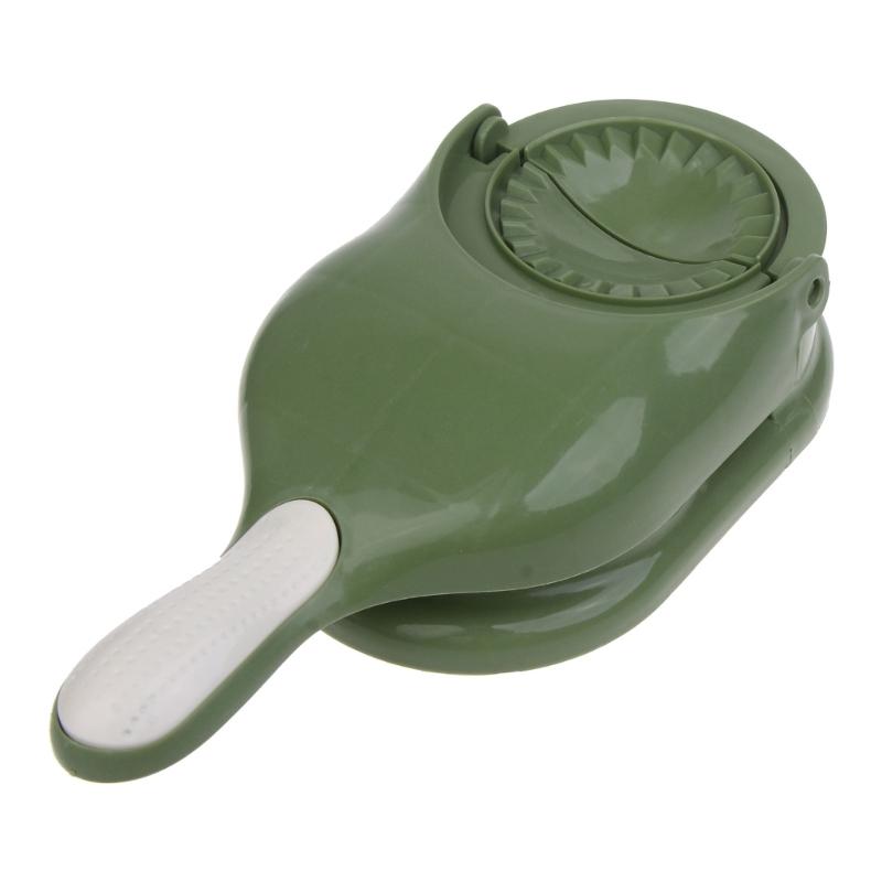 Portable Manual Dumpling Press Molds 2 In 1 Dumpling Maker Ravioli Maker Press Dumpling Making Tool for Dumpling Wrapper