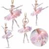 Ballet Dancer Acrylic Hanging Ornament Lucky Goddess Lucky Goddess Charm  Vehicle Decor