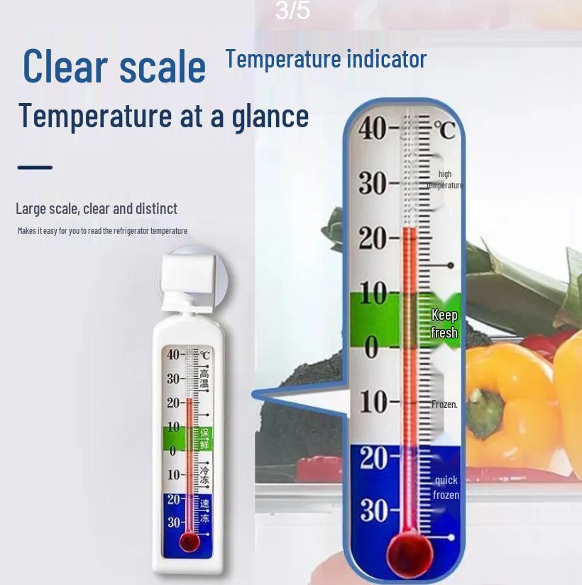 High-Precision Refrigerator and Freezer Thermometer for Medical and Household Use