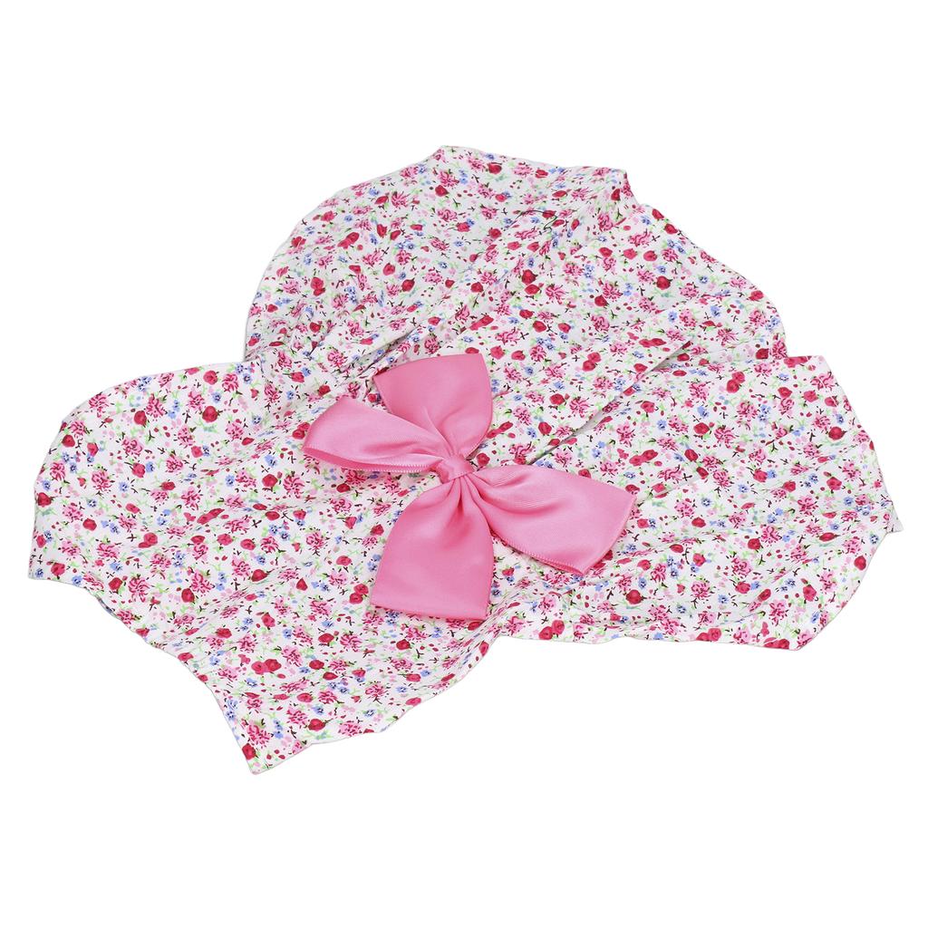 Little Pet Floral Skirt Puppy Rabbit Bow Dress Floral Clothes Cute Floral Skirt for Small Dogs Rabbits