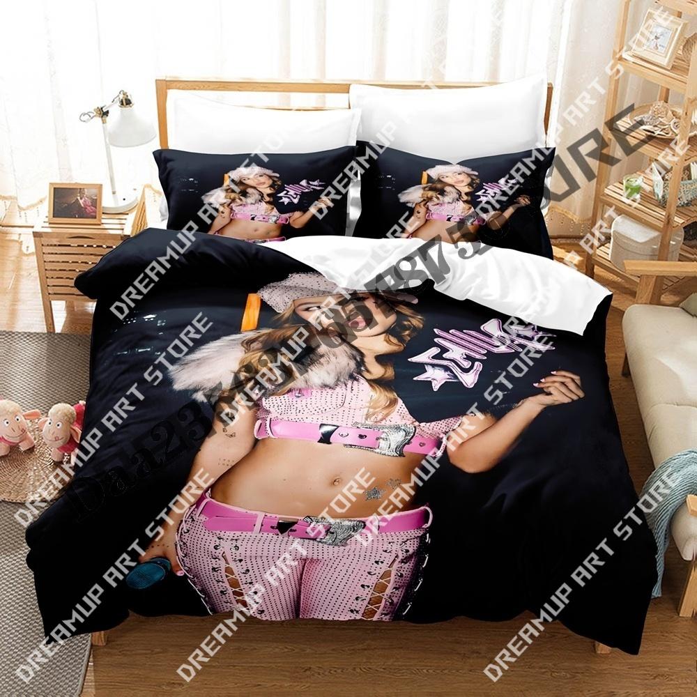 3D Print Emilia Mernes Singer Bedding Set Twin Queen King Full Size Duvet Cover Pillowcase Bed boys girls Adult Home Textiles