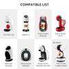 Refillable Reusable Coffee Capsule Adapter for Dolce Gusto Coffee Capsule Convert Compatible with Genio S Piccolo XS Machine
