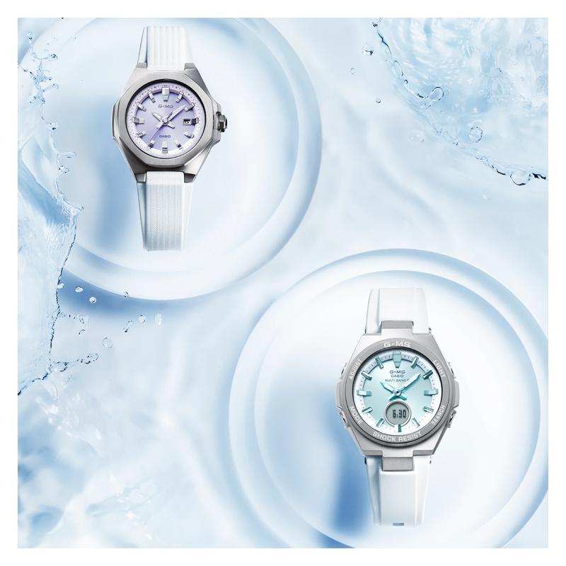 Casio BABY-G series fully automatic calendar battery power display waterproof quartz movement Japanese and Korean watch women's watch MSG-W200-7A2JF